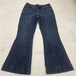 Rock & Roll High Rise Trouser Jeans Womens 30x30 Flare Leg Pockets Stretch